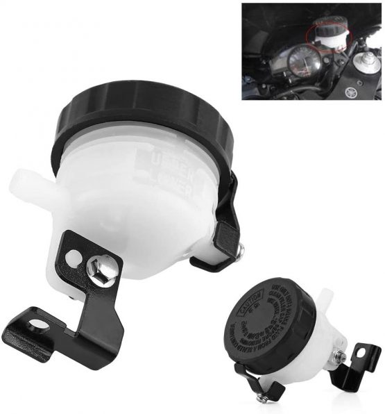 Elerose Universal Brake Reservoir Front Fluid Bottle Motorcycle Master Clutch Oil Cup Cylinder Bracket - Image 3
