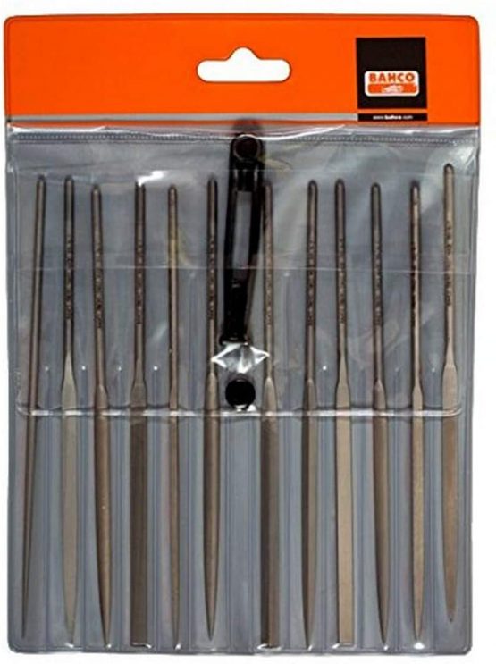 Bahco 2-472-16-1-0 IR2-472-16-1-0 Cut 1 Needle File, Multi-Color
