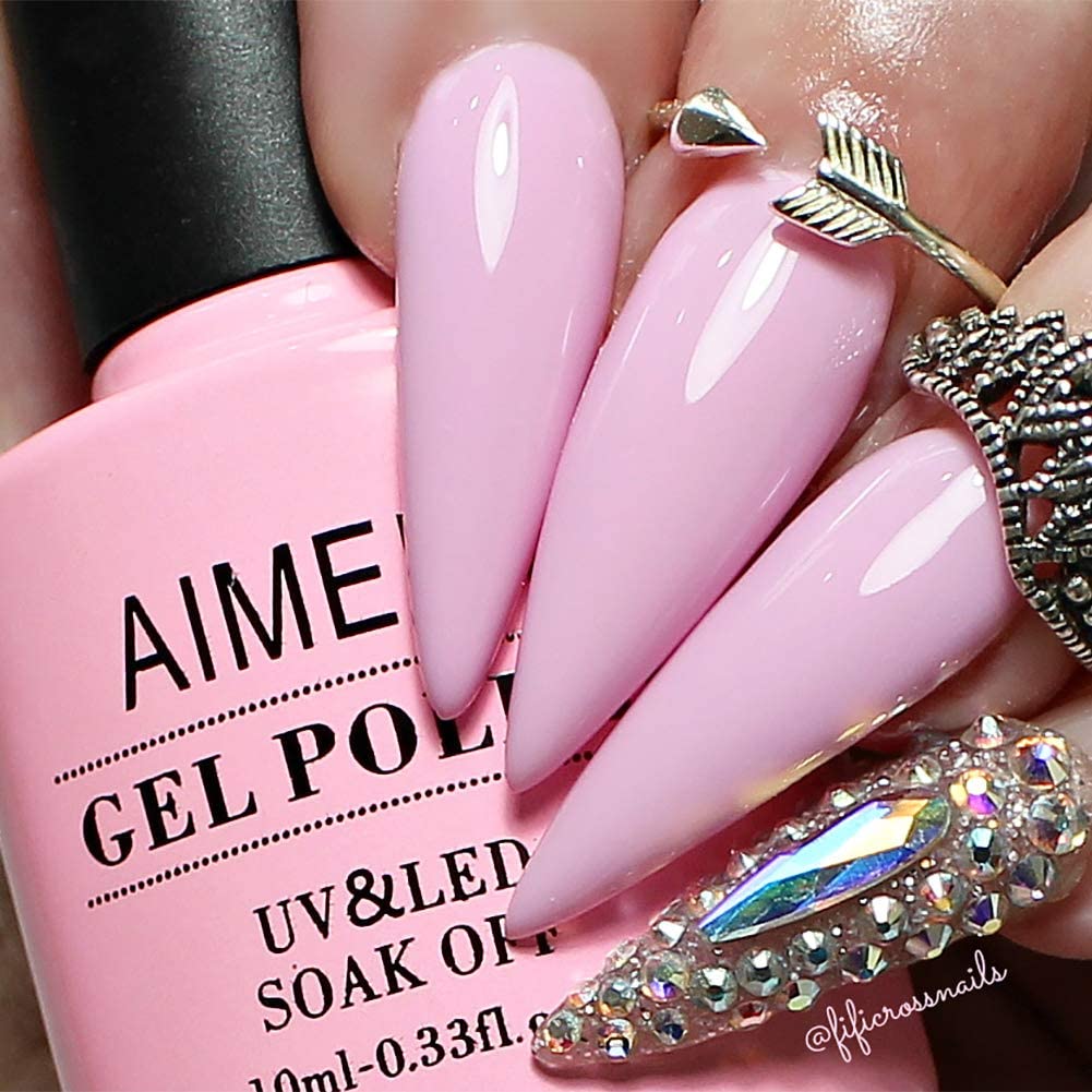 AIMEILI No Wipe Top Coat and Base Coat Set 2x10ml Soak Off UV LED Gel Nail Polish Varnish Long Lasting Manicure Gel Polish - Image 4