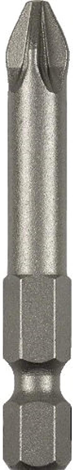 Bosch 2609255929 49mm Pozidriv Screwdriver Bit PZ2 (2 Pieces), Variety pack