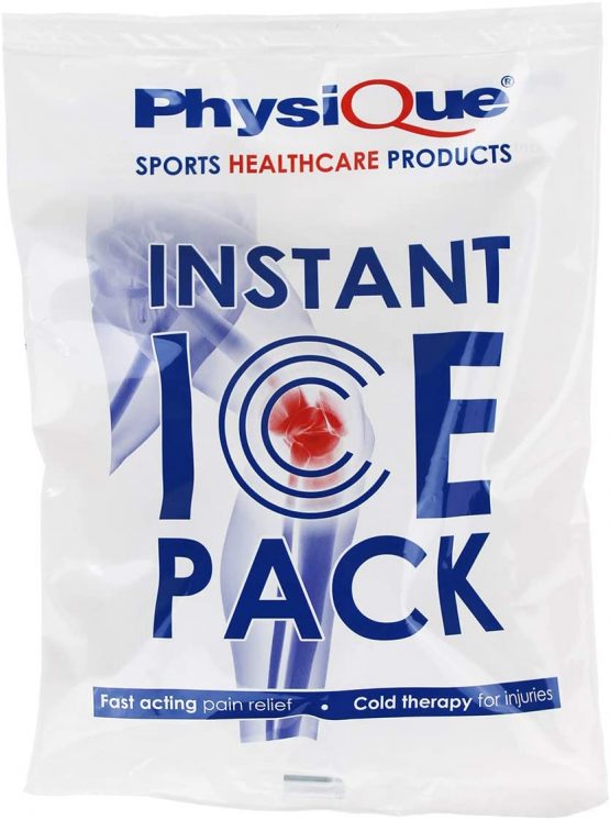PHYSIQUE - Instant Ice Packs (20cm x 14cm) Pack of 24 - Cold Therapy Compression Pack for Injuries - Fast Acting, Instant Pain Relief