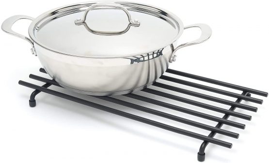 simplywire - Trivet - Heat Resistant - Kitchen Worktop Protector - Large - Black - Image 3