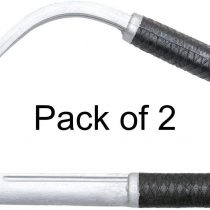 Aasta Pack of 2 Standard Rubber Knife, MMA Training, Black