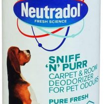 Neutradol Sniff N Purr Carpet Deodoriser Pet Odour Room Freshener Smells Fresh