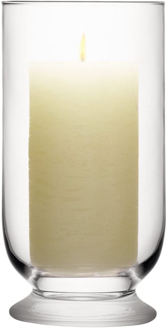 LSA TE01 Terrace Storm Lantern H23 cm Clear