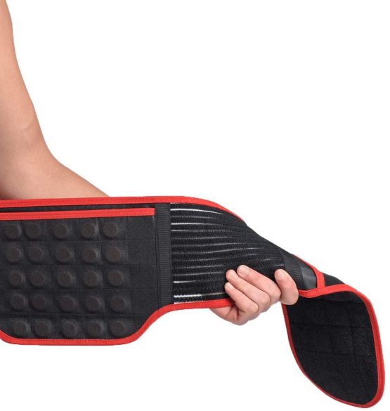 MAXAR BMS-511 Medium Bio-Magnetic Deluxe Back Support Belt Far Infared with Cera Heat Fabric - Image 4