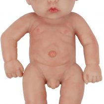 Vollence 11 inch Full Silicone Baby Dolls, Not Vinyl Dolls, Realistic Baby Doll, Real Reborn Baby Dolls, Newborn Baby Doll, Lifelike Baby Dolls - Boy