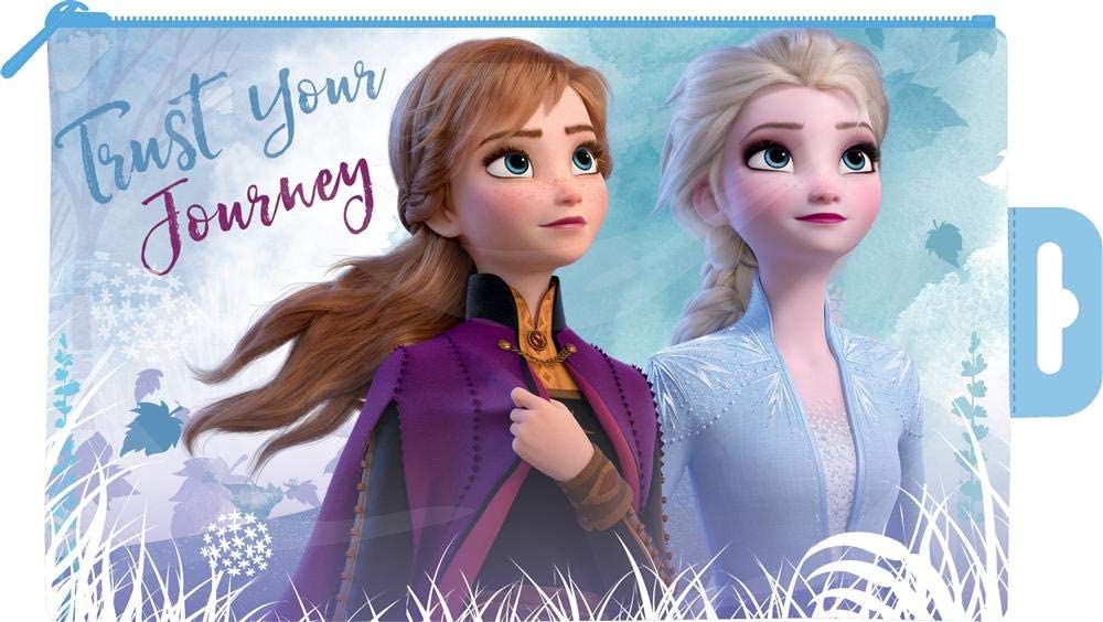 Disney Frozen 2 PVC Pencil Case, Blue