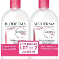 Bioderma Crealine H2O Micelle Solution 2 x 500ml