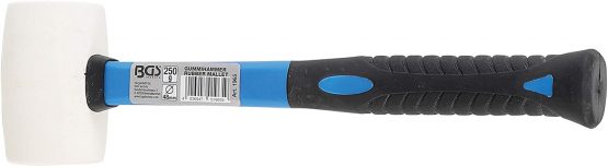 BGS 1965 | Rubber Mallet | white Head | Ø 48 mm | 250 g
