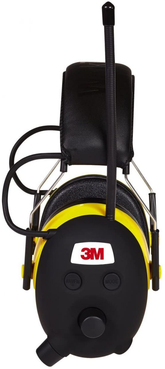 3M Safety 90541-80025T WorkTunes AM/FM Hearing Protector, Headphones, Wired - Image 4