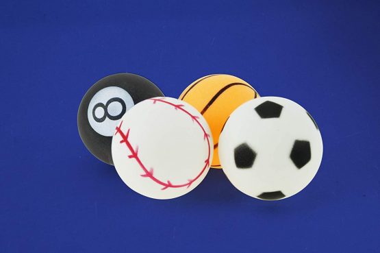 JOOLA Table Tennis Balls Sports Set in Sports Design 40 mm 3-Star Training Quality – Smooth Ball Bounce Colourful - Image 3