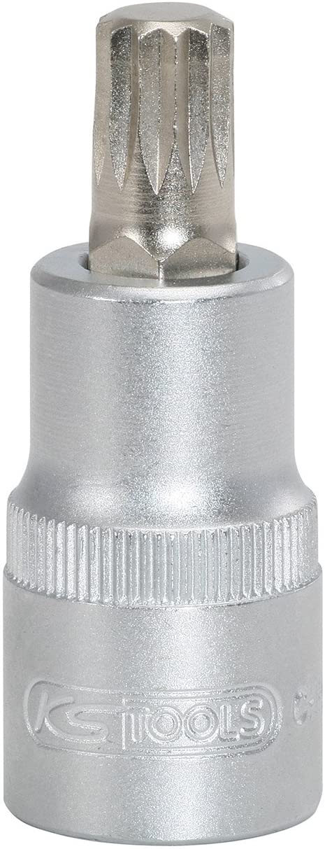 KS Tools 911.1343 M10 1/2-inch XZN Bit Socket