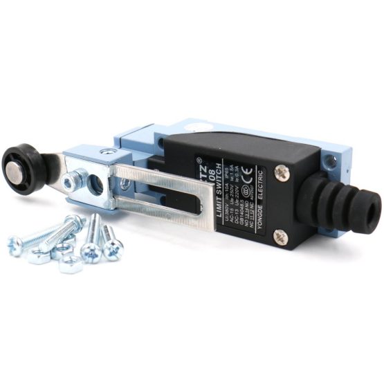 Heschen Limit switch TZ-8108 Adjustable Roller Lever 10A 250VAC SPDT Momentary for CNC Mill Plasma - Image 3