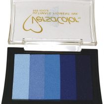 RAYHER “Versacolor” Ink Pad for Stamping, Blue Shades