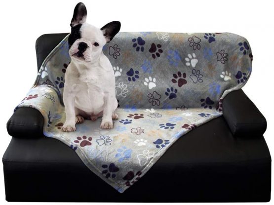 Nobby Classic LISSI 60880 Dog Blanket L x W 75 x 100 cm Light Grey