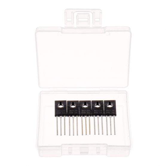 BOJACK BD139 Power transistors NPN 1.5A 80V Audio Power Amplifier Transistor TO-126 (Pack of 5 Pcs) - Image 2