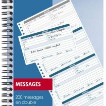 Exacompta 13292e Message Memo Pad 50 Sheets 29.7 x 14.8 cm