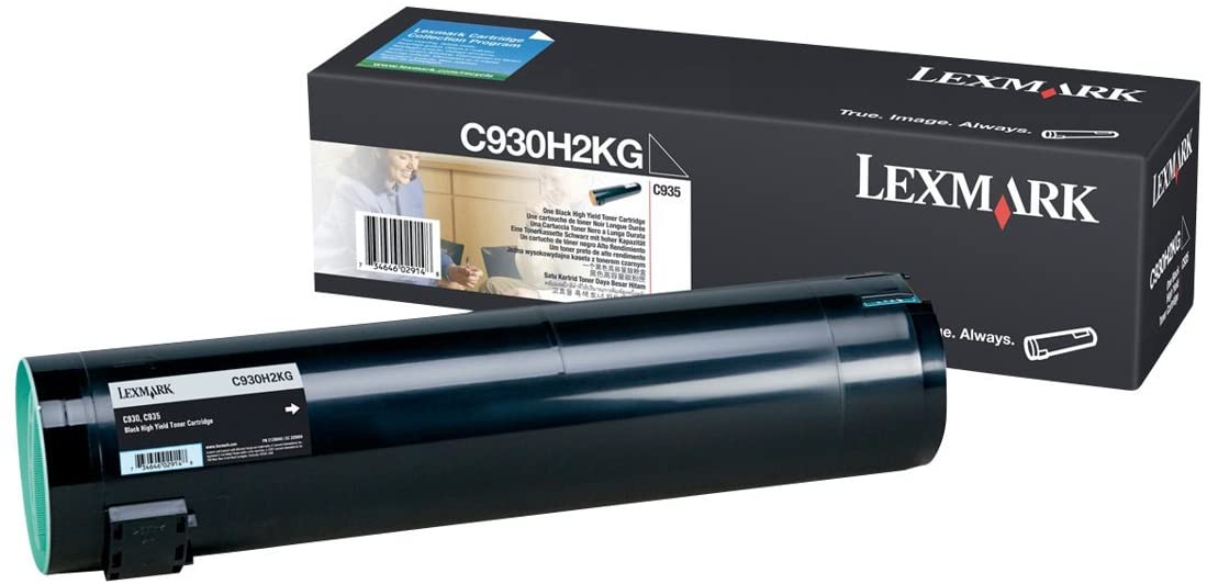 Lexmark C930H2KG laser toner cartridge high yield Black C935 C930 C930N C935N Ref 0C930H2KG
