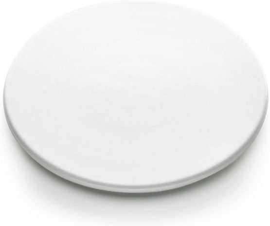 Lékué Duo White Plate-23 cm, Ceramic, 23 cm