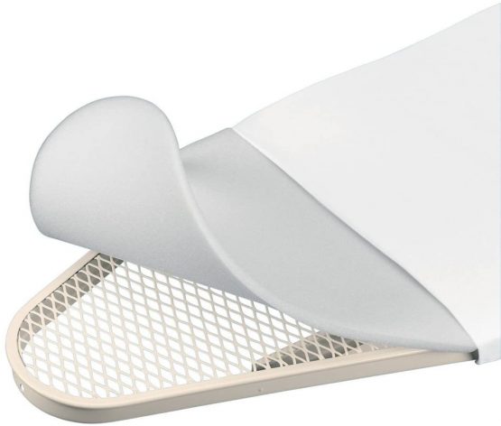 Brabantia Size C (124 x 45cm) Replacement Ironing Board Cover with Thick 8mm Padding (Ecru) Easy-Fit, 100% Cotton - Image 3