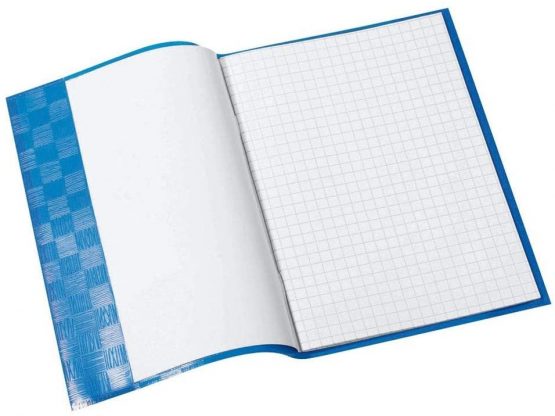 Landre 100420087 Notebook A5 10-Pack with Name tag Embossed in Bast Look Blue Flexible and wipeable - Image 3