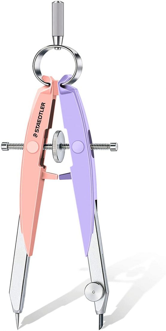 STAEDTLER 556 00-PA2 Mars comfort compass, pastel pink - Image 2