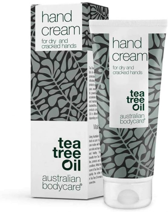 Australian Bodycare Hand Cream for very dry hands | Hand cream for Men & Women with cracked hands | Vegan Hand Cream with Tea Tree Oil | Hand Cream for working hands | 100ml