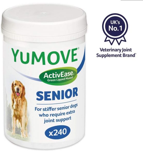 Lintbells | YuMOVE Senior Dog | High Strength Hip and Joint Supplement Designed for Older, Stiff Dogs, with Glucosamine, Chondroitin, Green Lipped Mussel | Aged 9+ | 240 Tablets - Image 3
