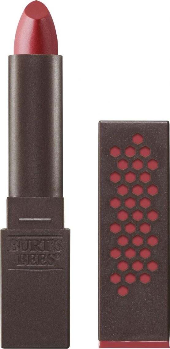 Burt's Bees 100% Natural Glossy Lipstick, Blush Ripple