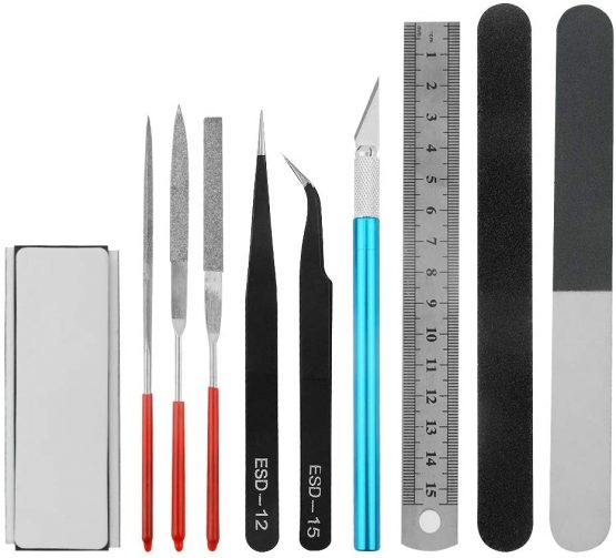 WMYCONGCONG 15 PCS Gundam Modeler Basic Tools Craft Set for Professional Model Assemble Building Repairing Fixing - Image 2