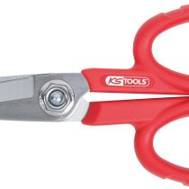 KS Tools 118.0060 Universal workshop shear, 140mm, includes belt pouch