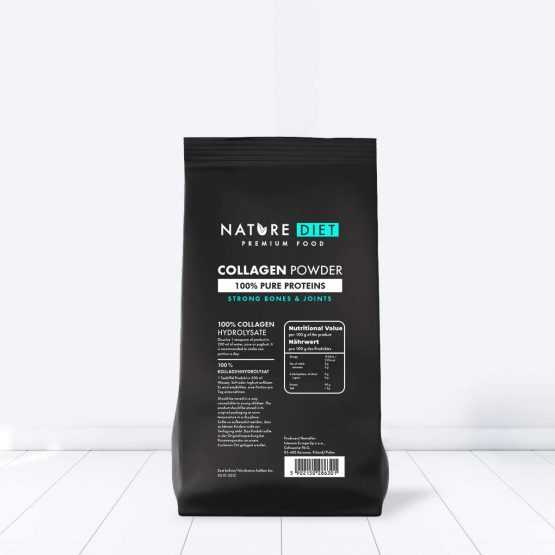 Nature Diet - Collagen Powder 600 g | Hydrolysate | Unflavored | Collagen Peptides | Source of Protein