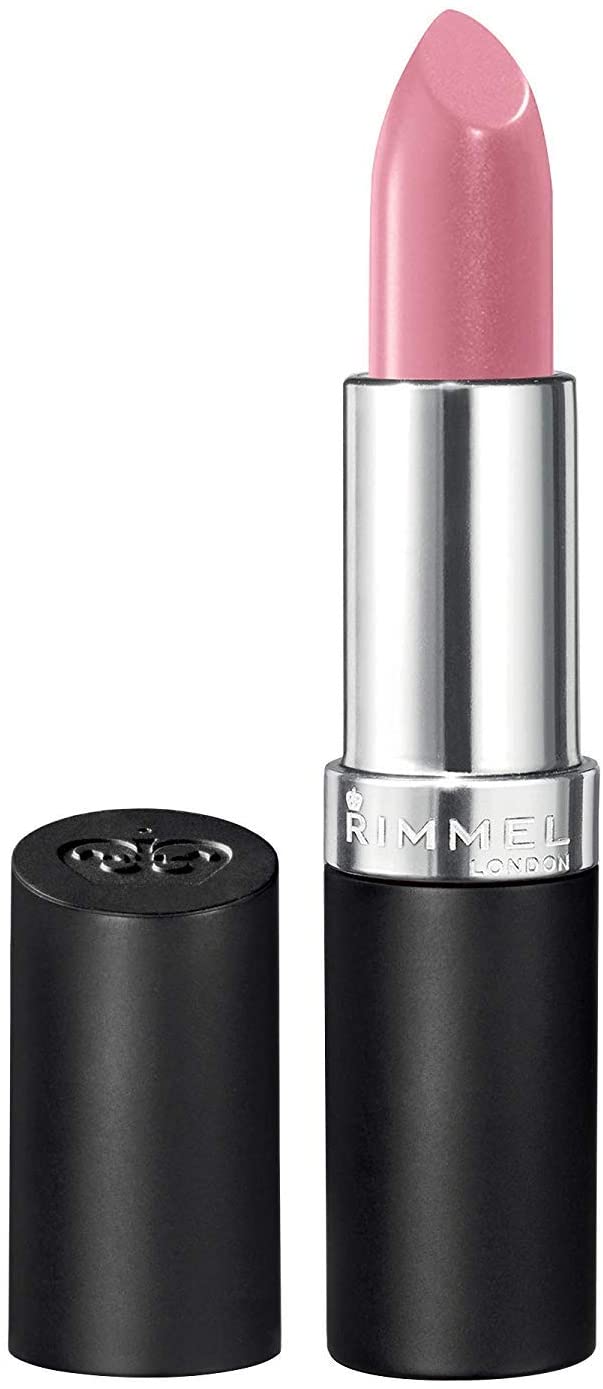 Rimmel Lasting Finish Lipstick 006 Pink Blush, Creamy Satin Finish, Long Lasting 8 HR Wear, Comfortable Formula, Rich Pigment