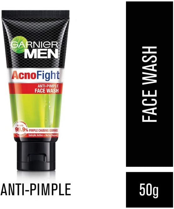 Garnier For Men Acnofight Face Wash, 50G - Image 2
