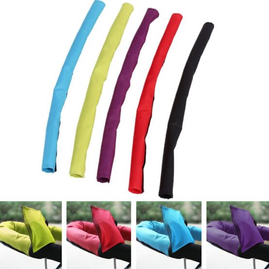 Zerodis baby pram handle cover, dustproof, non-slip cover, stroller accessories Black - Image 3