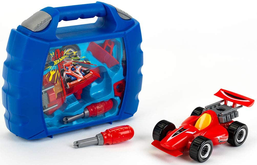 Theo Klein 8013 - Hot Wheels Grand Prix Case, Multi - Colored - Image 2