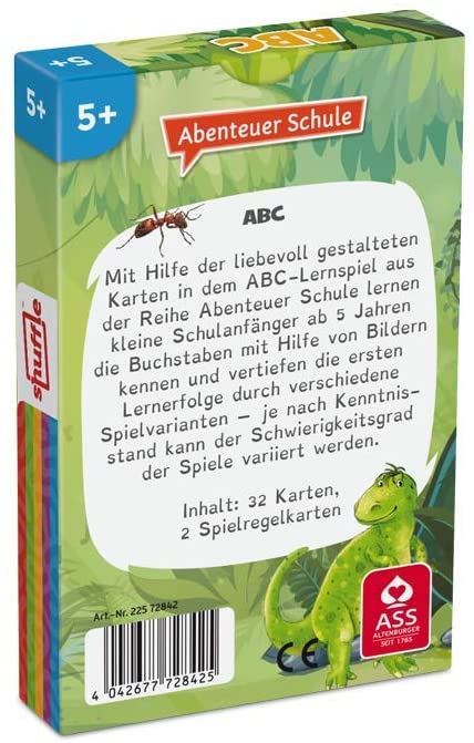 ASS Altenburger 22572842 Adventure School ABC, Mehrfarbig - Image 3