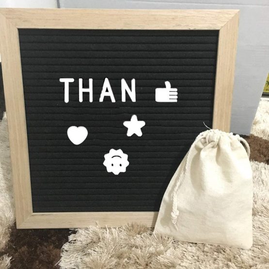 400 Characters White Letter Set for Changeable Felt Letter Boards, 3/4 Inch Letters with Gift Cloth Bag Including Numbers, Symbols,Letters - Image 3