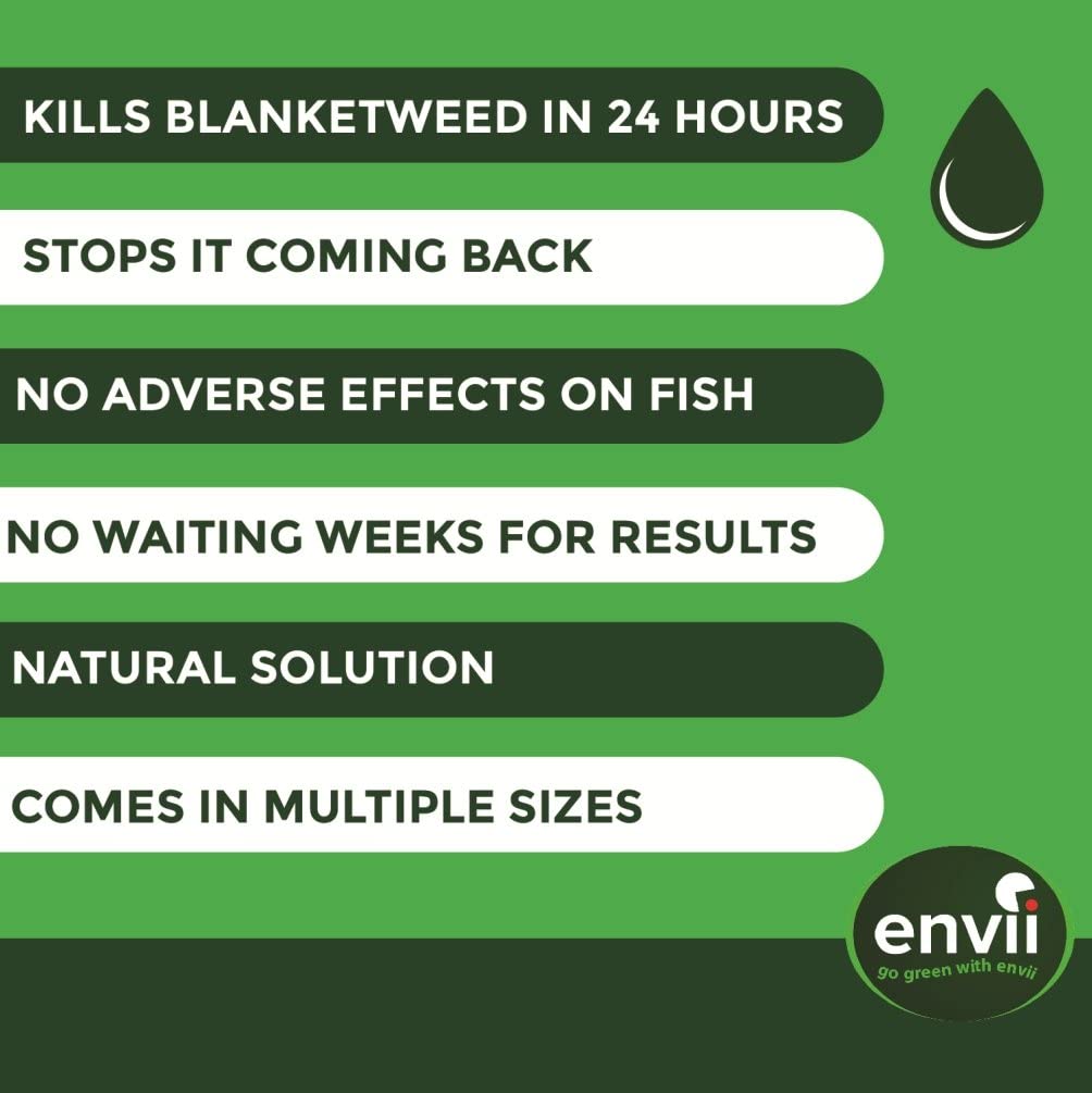 Envii Blanketweed Klear - Kills Surface Floating Blanket Weed - Treats 40,000 Litres (8,800 Gallons), 1kg - Image 4