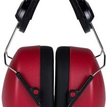 Portwest Clip-On Ear Protector, Colour: Red, PW42RER