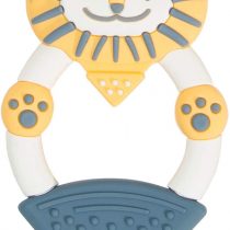 Cheeky Chompers Animal Teethers - Teething Toys for Babies - Adorable Teething Rings with Integrated Gel Applicator and Soft Silicone Design – Fun, Friendly and 100% Safe - Bertie The Lion