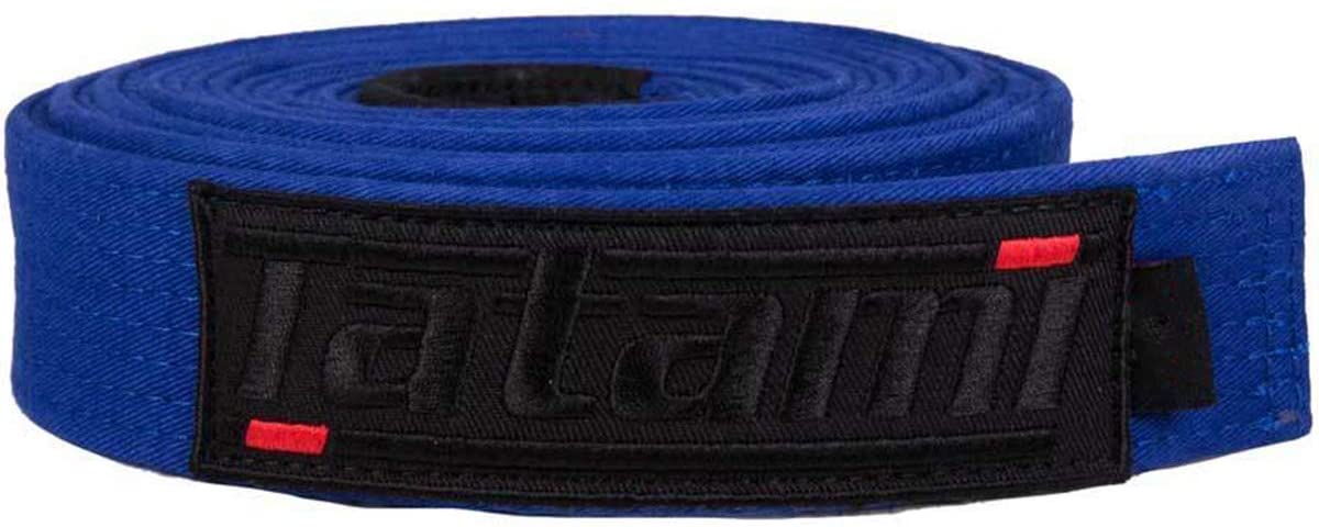 Tatami Fightwear dlx-ble-belt-A4 Deluxe BJJ Belt - Blue, One Size