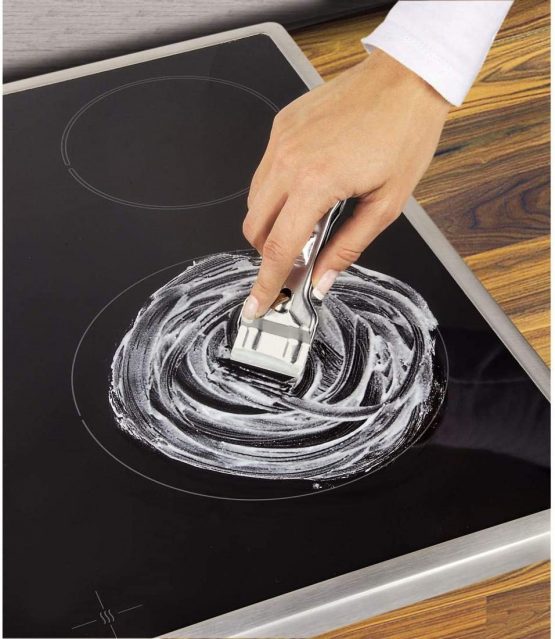 Xavax Special Scraper for Glass Ceramic Hobs, Silver, 1 Count (Pack of 1) - Image 2