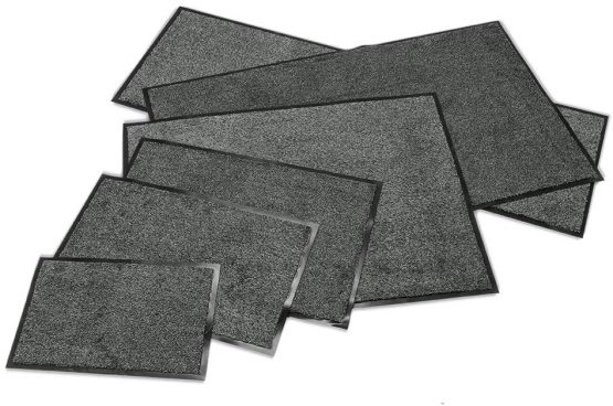 Dandy by William Armes, Soft Absorbent Cotton Washamat Door Mat, Anthracite, 90 x 60 - Image 4