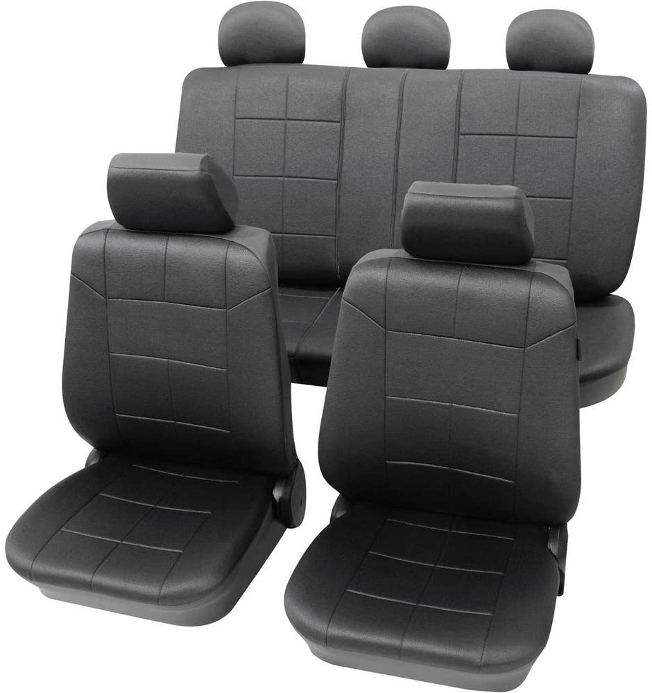 Petex 22574901 Car Seat Covers, Seat Cover Sets for Cars, charcoal, SAB1 Vario Plus