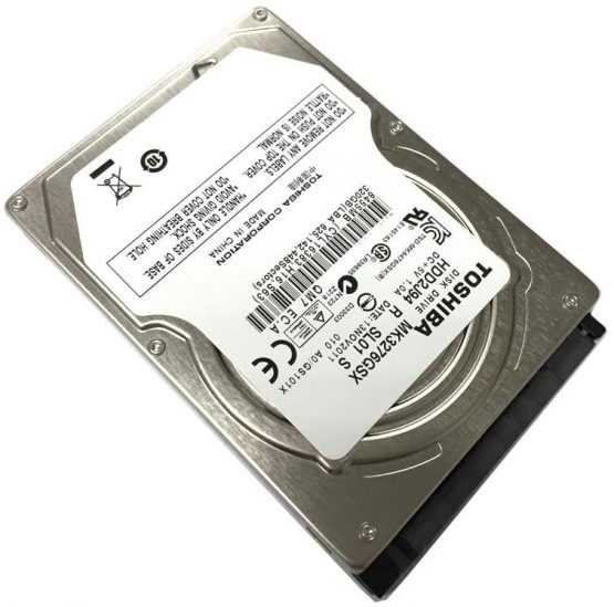 Toshiba MK3276GSX 320GB SATA 3GB/s 5400rpm 2.5 Inch Internal Hard Drive
