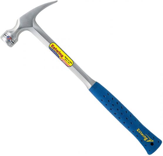 Estwing E3/28s Straight Claw Framing Hammer - Vinyl Grip 28oz