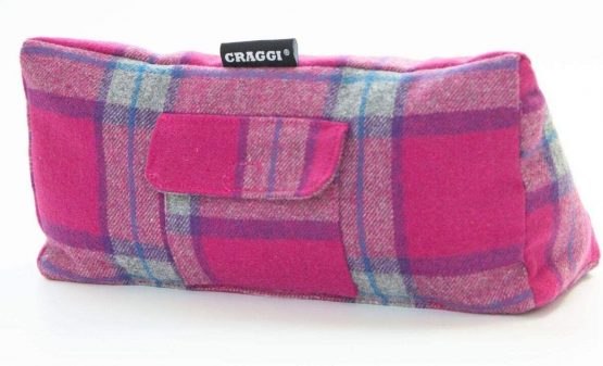 i-Pad Cushion, Tablet cushion,i-Pad Pillow,Tablet Pillow,Stand,Holder,Pink Tweed fabric,NEW,exclusive design by CRAGGI, - Image 4