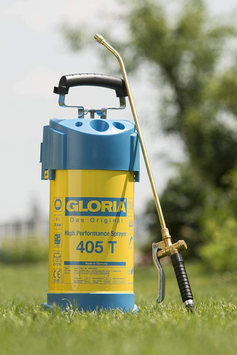 Gloria "405 T" High Performance Sprayer, Yellow/Blue, 23x22x57.5 cm, Yellow,Blue, 5 Litre - Image 4